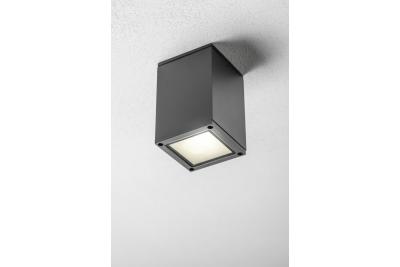Decoreer Plafondarmatuur LENTO alumínium 100x130 IP54 max 35W négyzet grafit. 1208963923