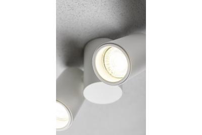 Decor Plafonddísz LUPO alumínium 17,5x5,6x11,5 IP20 2*GU10 max. 50W kerek fehér. 1208963925