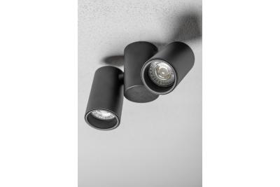 Dekor Plafonlámpa LUPO alumínium 17.5x5.6x11.5 IP20 2*GU10 max. 50W kerek fekete. 1208963926