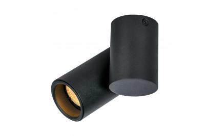 Sier Plafondarmatuur LUPO aluminium 11.6x5.6x11.5 IP20 1*GU10 max. 50W kerek fekete. 1208963928