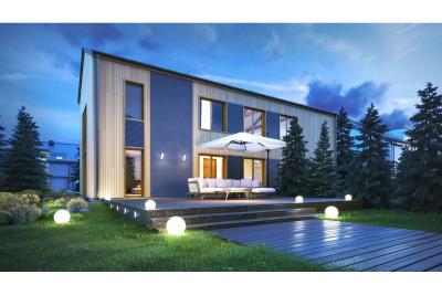 Decoratieve Tuinverlichting MARMO 38 E27 MAX.20W IP65 AC220-240V 50-60Hz 38cm PE. 1208963936