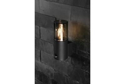 Decor Tuinarmatuur MEDIO-AU PIR E27 MAX.15W IP54 AC220-240V 50-60Hz felső falilámpa grafit. 1208963938