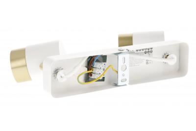 Decor Mennyezeti lámpatest ORIO alumínium 24.0x5.5x14.0 IP20 2*GU10 max. 50W kerek fehér. 1208963964