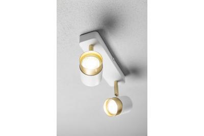 Decor Mennyezeti lámpatest ORIO alumínium 24.0x5.5x14.0 IP20 2*GU10 max. 50W kerek fehér. 1208963964