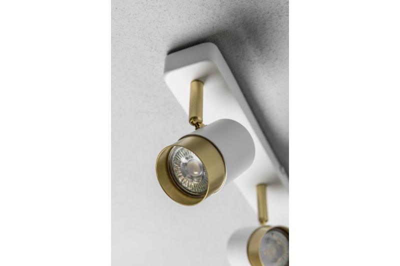 Dekor Plafonlámpa ORIO alumínium 43.0x5.5x14.0 IP20 3*GU10 max. 50W kerek fehér. 1208963966