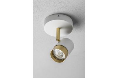 Decor Plafondarmatuur ORIO aluminium 11,6x5,6x11,5 IP20 1*Gu10 max. 50W rond wit. 1208963968