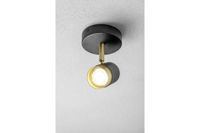 Decor Mennyezeti lámpatest ORIO alumínium 11.6x5.6x11.5 IP20 1*Gu10 max. 50W kerek fekete. 1208963969