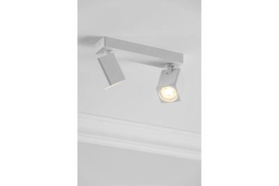 Dekor Plafonlámpa RENO alumínium IP20 max. 20W*2 dupla négyzet fehér. 1208963981