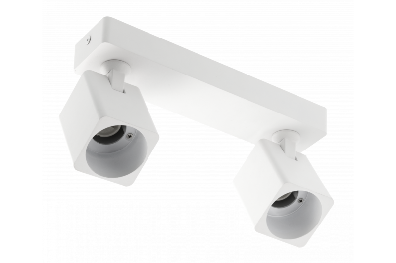 Dekor Plafonlámpa RENO alumínium IP20 max. 20W*2 dupla négyzet fehér. 1208963981