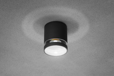 Plafondddecoratie RIVEN alum 102x120 IP54 MAX.35W rond grafiet. 1208963984