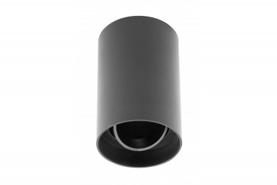 Plafonddíszlámpa RESTO PC φ80x125mm IP20 max 20W kör fekete. 1208963985