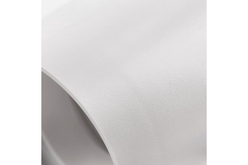 Plafonddíszlámpa armatúra RESTO PC φ80x125mm IP20 max 20W kerek fehér. 1208963986