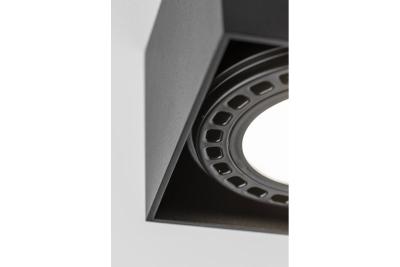 Decor Plafonddisz SAKURA alum. 120x120x85 IP20 ES111 GU10 négyzet alakú fekete 1208963991