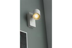 Dekor Fali lámpatest SANTO alumínium IP20 max. 20W egyszerű körfehér. 1208963994