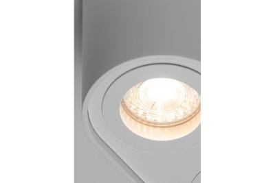 Decor Plafonlámpa armatúra SENSO DUO alumínium 83x165x110 IP20 MAX 50W kerek fehér. 1208964010