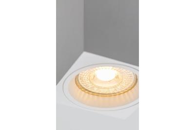 Decor Lamp felületre szerelhető SENSA MINI alumínium 70x70x115 IP20 max 50W négyzet alakú fehér ház. 1208964014