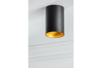 Decor Plafonddísz TENSA alumínium 96x140 IP20 GU10 kerek fekete. 1208964018