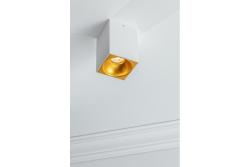 Decor Plafonddiszítő TENSA alumínium. 90x90x140 IP20 GU10 négyzet alakú fehér. 1208964021