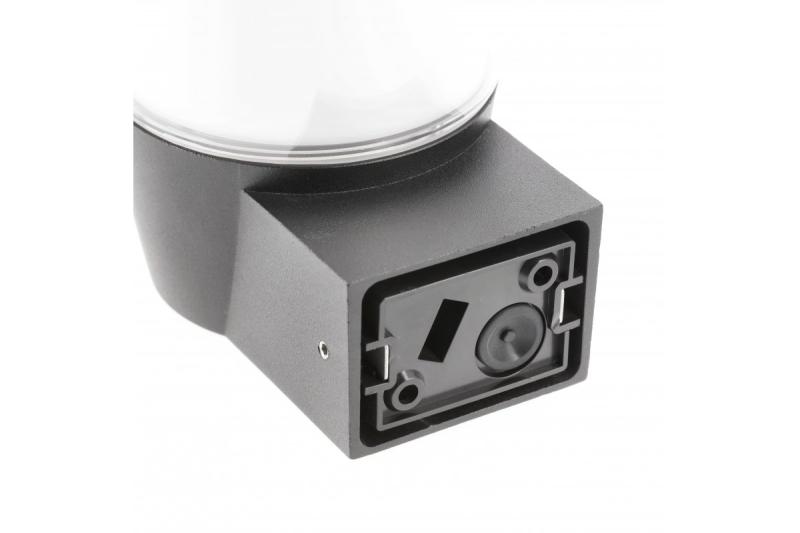 Decoratív Kerti Világítás TORA-AU E27 MAX.15W IP54 AC220-240V 50-60Hz fali lámpa fekete 1208964023