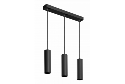 Decor Opgehangen armatuur TRESOS II 3xGU10 alumínium IP20 max. 3x20W fekete. 1208964030