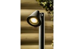 Tuinarmatuur LUSTINO-P 50 GU10 MAX.20W IP44 AC220-240V 50-60Hz szerelési oszlop grafit. 1208964033