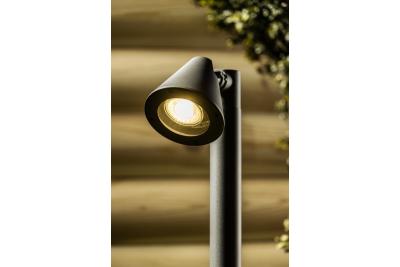Tuinarmatuur LUSTINO-P 50 GU10 MAX.20W IP44 AC220-240V 50-60Hz szerelési oszlop grafit. 1208964033