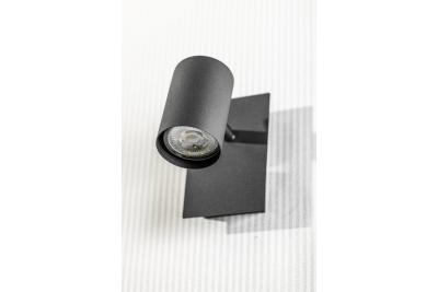 Decoreer Plafondlamp VENETO IP20 max. 20W 1 x GU10 rond zwart. 1208964036