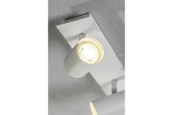 Dekorációs mennyezeti lámpatest VENETO IP20 max. 20W 2 x GU10 kerek fehér. 1208964037