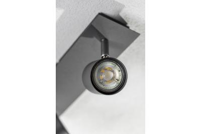 Plafonddécoratie VENETO IP20 max. 20W 3 x GU10 rond zwart. 1208964040