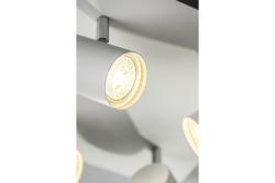 Decor Plafondarmatuur VENETO IP20 max. 20W 4 x GU10 rond/vierkant wit. 1208964045

Dekorációs mennyezeti lámpatest VENETO IP20 max. 20W 4 x GU10 kerek/négyszögletes fehér. 1208964045