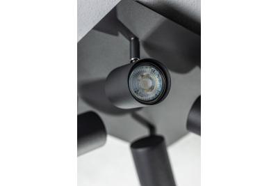 Decorlamp Veneto IP20 max. 20W 4 x GU10 rond/vierkant zwart. 1208964046