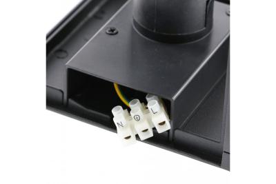 Decor Tuinklamp VENTANA-AU E27 MAX.20W IP54 AC220-240V 50-60Hz felső falilámpa egyenes fekete. 1208964048