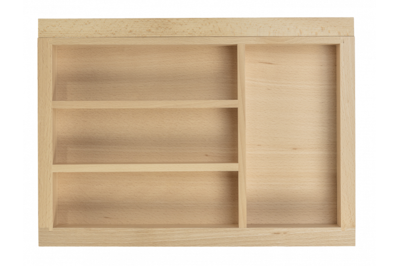 Decor Cutle Evőeszköztartó Állítható Betét 400-600 mm-es Szekrényekhez Bükk Szín 1208966289