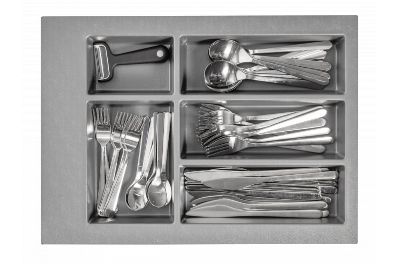 Decor Cutle Evőeszköztartó Betét Konyhafiókhoz 400 Antracit 1208966374