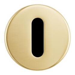 Waterevolution Flow ingebouwde wastafel met infraroodsensor op netstroom PVD licht goud T118EEWGE