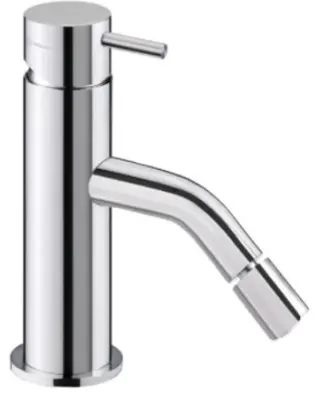 Waterevolution Flow bidet keverőcsaptelep PVD kefevel világos arany T120WGE