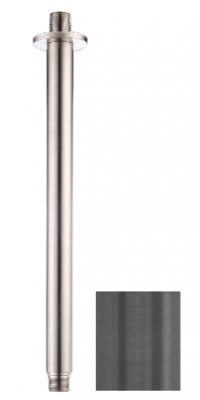 Waterevolution flow plafonddrager 40cm PVD Gun Metal T164540GME