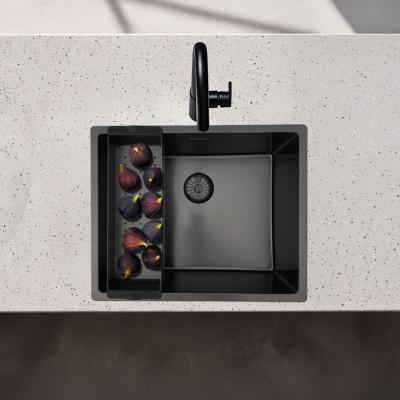 Pure.Sink Prestige mosogató medence betét Gun Metal PPGCL40-61