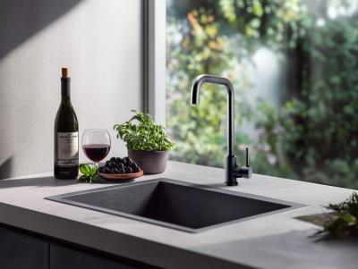 Pure.Sink Elite Steel Pure konyhai csaptelep PVD Gun metal PS8010-61