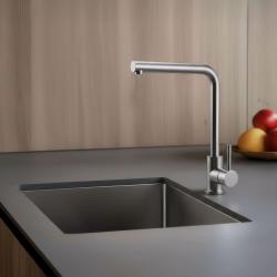 Pure.Sink Elite Steel Spark konyhai csaptelep rozsdamentes acél PS8040-02