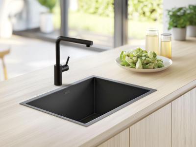 Pure.Sink Elite Steel Spark kuhinjska slavina Mat crna PS8040-10