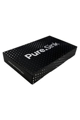 Pure.Sink Elite Steel Spark-S konyhai csaptelep rozsdamentes acél kihúzható kifolyóval PS8041-02