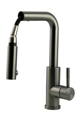 Pure.Sink Elite Steel Spark-S kuhinjska slavina PVD Gun Metal s izvlačnim izljevom PS8041-61