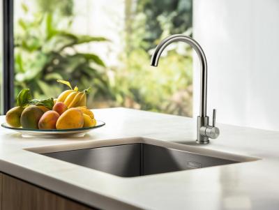 Pure.Sink Elite Steel Stream konyhai csaptelep rozsdamentes acél PS8044-02