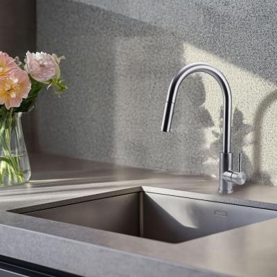 Pure.Sink Elite Steel Stream-S kuhinjska slavina od Nehrđajućeg Čelika s izvlačnim izljevom PS8045-02