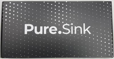 Pure.Sink Elite Steel Stream-S konyhai csaptelep Matt fekete kihúzható kifolyóval PS8045-10