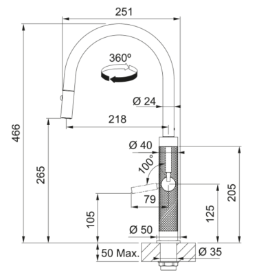 Franke Mythos Masterpiece Keukenkraan Koper met J-uitloop en Uittrekbare Sproeikop - 115.0711.557

Franke Mythos Masterpiece Konyhai Csaptelep Réz J-kifolyóval és Kihúzható Permetezőfejjel - 