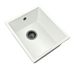 GraniteMy Universal Witte Granieten Spoelbak 34x40 cm wit opbouw onderbouw en vlakbouw met gun metal plug 1208967904

GraniteMy Universal Fehér Gránit Mosogató 34x40 cm fehér felületi, alsó é