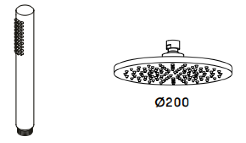Waterevolution Flow drie-weg douchemengkraan met hand- en hoofddouche koper T131NCPE

Waterevolution Flow háromutas zuhanycsaptelep kézi- és fejzuhannyal, réz T131NCPE