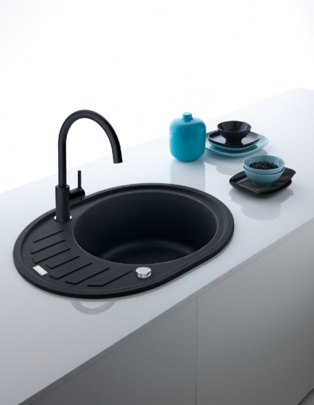 Franke Lina XL Konyhai Csaptelep Onyx Forgatható Kifolyóval 115.0626.020